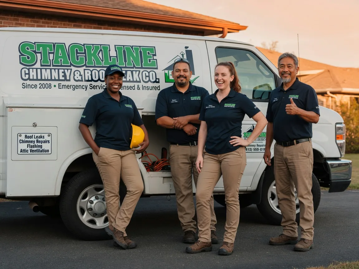 Chimney flashing repair company in Tarzan, TX